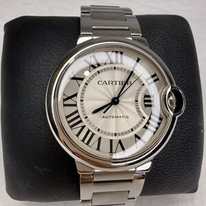 Cartier Silver Stainless Steel Automatic Watch